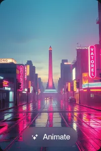 Fractured Glass Skyline