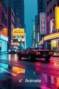 Crimson Arcade Static