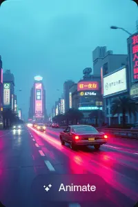 Crimson Vector Skyline