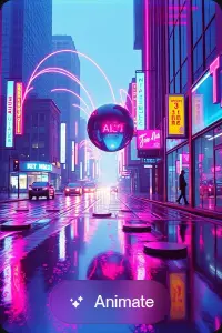 Fractured Neon Prism